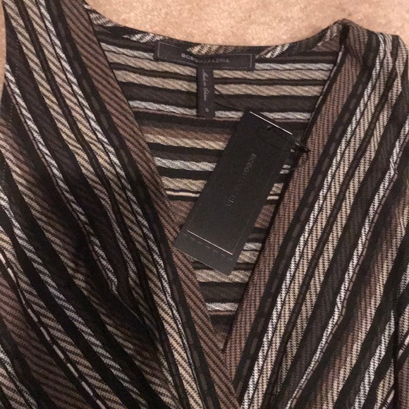 NWT BCBGMaxAzria Striped Maxi Dress - Picture 4 of 5